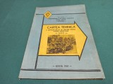 CARTEA TEHNICĂ A SEMĂNĂTORILOR DE PRECIZIE PENTRU PLANTE PRĂȘITOARE S.P.C * 1981 * 4 4 4