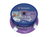 Verbatim DVD+R 8x DBL LAYER PRINT.SP25