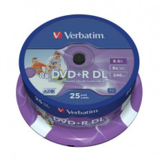 Verbatim DVD+R 8x DBL LAYER PRINT.SP25