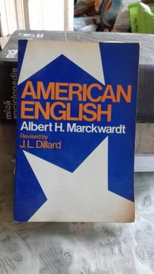AMERICAN ENGLISH - ALBERT H. MARCKWARDT foto