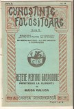 Retete pentru gospodine privitoare la alimente de Maica Raluca 1927