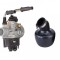 Carburator + Filtru Aer Scuter PowerSports 80cc - Soc Manual - Racire Aer
