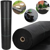 Folie agrotextil, mulcire, antiburuieni, filtru UV, 100 x 1.1metri, 70g/m2, negru Household NewTrend
