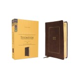 Kjv, Thompson Chain-Reference Bible, Large Print, Leathersoft, Brown, Red Letter, Comfort Print
