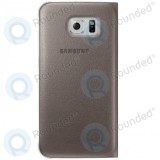 Portofel Samsung Galaxy S6 Edge Flip auriu (EF-WG925PFEGWW)