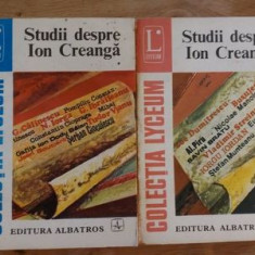 Studii despre Ion Creanga 1, 2- Ion Nistor, Mariana Puscasu