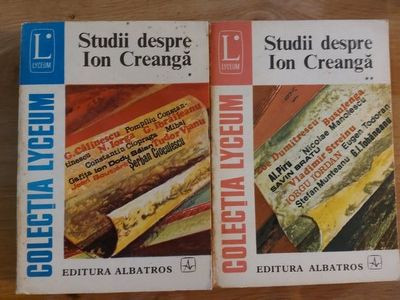 Studii despre Ion Creanga 1, 2- Ion Nistor, Mariana Puscasu