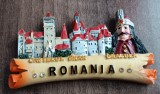 D1 - Magnet frigider - tematica turism - Castelul Bran - Romania 67