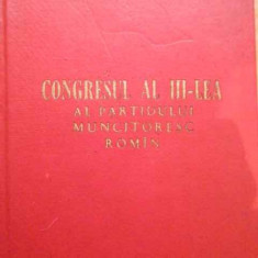 Congresul Al Iii-lea Al Partidului Muncitoresc Roman - Necunoscut ,278653