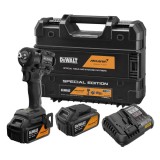 Cheie de impact compacta, cu motor fara perii, 1 2 cu pin de blocare, DEWALTr x McLaren F1 Team 18V XRr Editie Speciala - 2 x 5,0Ah
