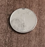C50 - Moneda foarte veche - Hong Kong - 1 dolar - 2013, Asia