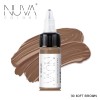 Tus Micropigmentare NUVA Colors 15ml - 110 Soft Brown, Pigment PMU, Microblading, Eyeliner, Sprancene - Profesional