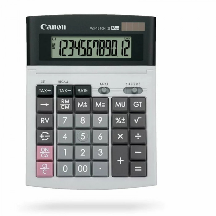 Calculator de birou CANON display LCD &amp;quot;0694B001AA&amp;quot;