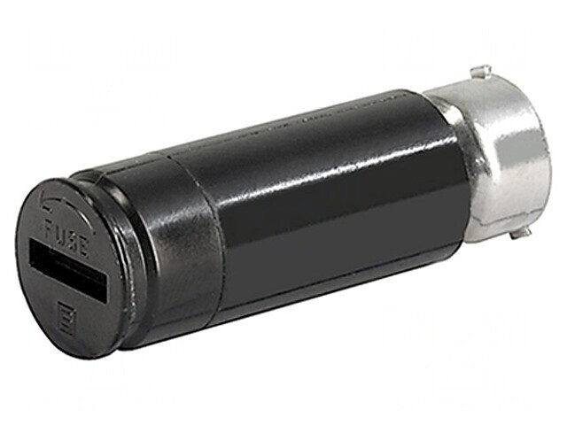 Adaptor Siguranțe Cilindrice 6,3x32mm 10A 500VAC Negru