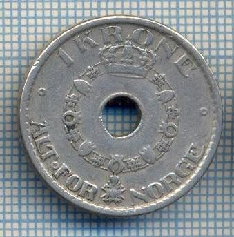 AX 360 MONEDA - NORVEGIA - 1 KRONE -ANUL 1946 -STAREA CARE SE VEDE foto