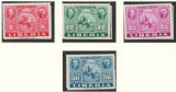 Liberia 1947 Mi 387/90 A MNH - Expozitia de timbre CIPEX, New York, Nestampilat