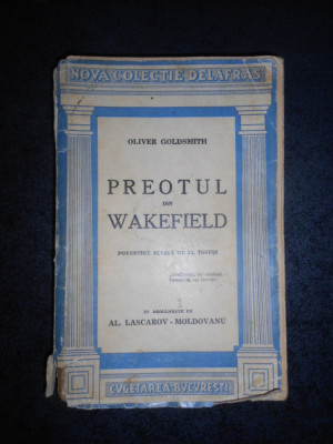 OLIVER GOLDSMITH - PREOTUL DIN WAKEFIELD (1940) foto