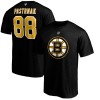 Boston Bruins tricou de bărbați David Pastrnak #88 Iconic Name &amp; Number Graphic - M, Fanatics Branded