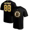 Boston Bruins tricou de bărbați David Pastrnak #88 Iconic Name &amp;amp; Number Graphic - L