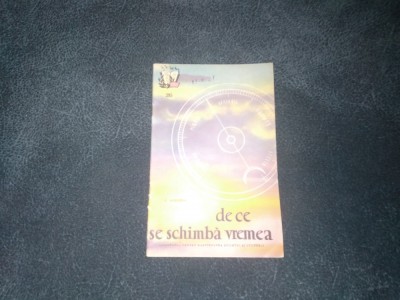 C SORODOC - DE CE SE SCHIMBA VREMEA foto