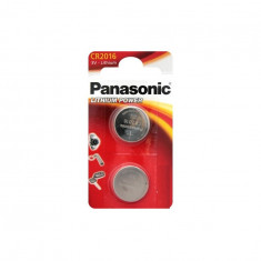 Panasonic CR2016 (Double pack) 3V 90mAh-Conținutul pachetului 1x Blister