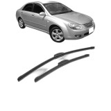 Cumpara ieftin Set stergatoare auto KIA CERATO I Saloon (LD) din 2004-2009, pentru parbriz auto, 2 bucati, Bosch Aerotwin Retrofit, din cauciuc siliconat rezistent,