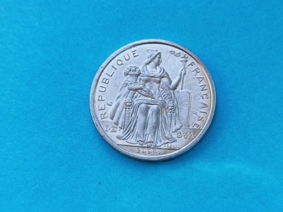 2 Francs 2009 Polinesia Franceza-AUNC foto