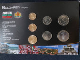 Seria completata monede - Bulgaria , 7 monede, Europa