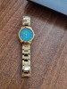 Ceas, cu baterie, auriu, Mecanic-Automatic