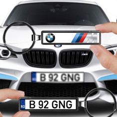 Breloc numar auto BMW M foto