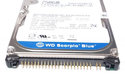 Hard disk laptop second hand WD2500BECVE 250GB IDE 2.5&amp;quot; foto