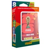 Set cutie metalica Pocket Tin cu 8 pachete de abtibilduri, Panini, FIFA World Cup 2026