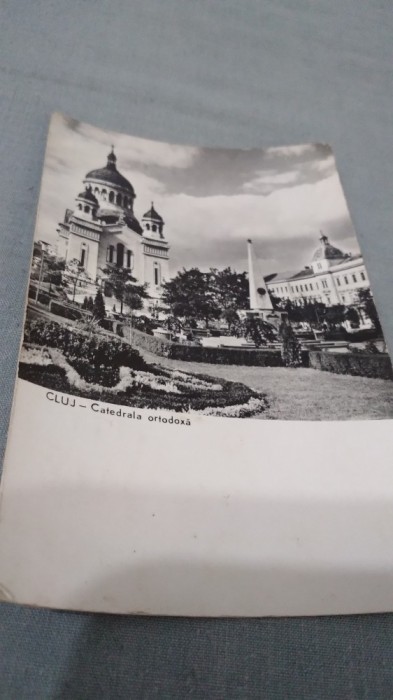 CARTE POSTALA CLUJ -CATEDRALA ORTODOXA CIRCULATA
