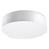 Lustră De Tavan Arena Alb Pvc 3 Becuri Rotunde Minimalistă De Interior