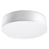 Lustră De Tavan Arena Alb Pvc 3 Becuri Rotunde Minimalistă De Interior