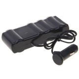 Prelungitor priza 4 cai auto si 2 USB WF4008 Automotive TrustedCars