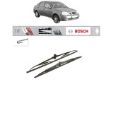 Cumpara ieftin Set 2 stergatoare DAEWOO NUBIRA Saloon (J200) din 2003-2004, Tip Clasic Standard, Bosch Eco