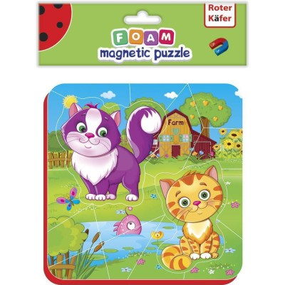 Puzzle magnetic Pisicute Roter Kafer RK5010-05 foto