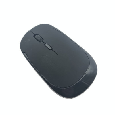Mouse wireless, Negru, Baterii Incluse, 10 cm foto