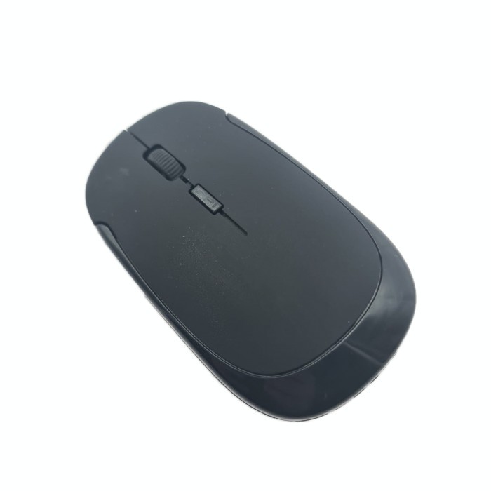 Mouse wireless, Negru, Baterii Incluse, 10 cm