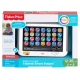 Tableta educativa cu 3 niveluri de dezvoltare limba romana fisher price, Mattel