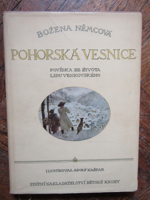 Němcov&aacute;, Božena: Pohorsk&aacute; vesnice, 1958 IN LIMBA CEHA