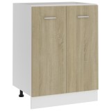 vidaXL Dulap inferior &ldquo;Lyon&rdquo;, stejar sonoma, 60x46x81,5 cm