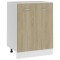 vidaXL Dulap inferior &ldquo;Lyon&rdquo;, stejar sonoma, 60x46x81,5 cm