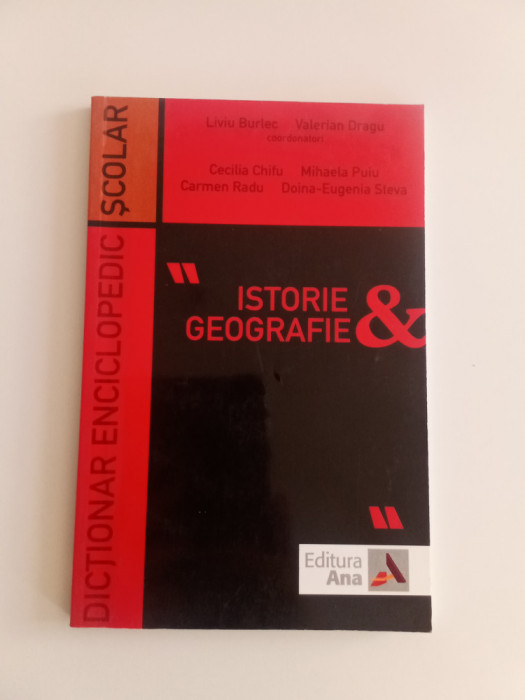 Istorie și geografie - Valerian Dragu - cu dedicație si autograf