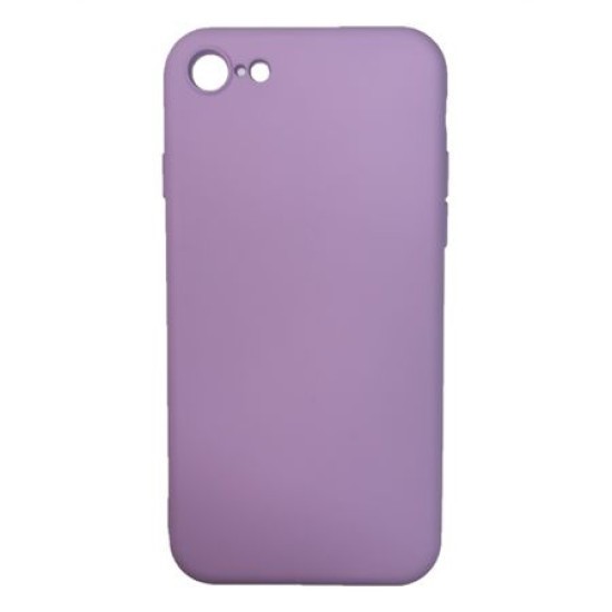 Husa silicon soft-touch compatibila cu Apple IPhone 7/8, Mov lila