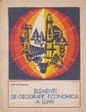 Elemente de Geografie Economica a Lumii