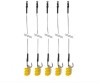 Set porkarpfishing cu 5 carlige legate echilibrate cu porumb flotant