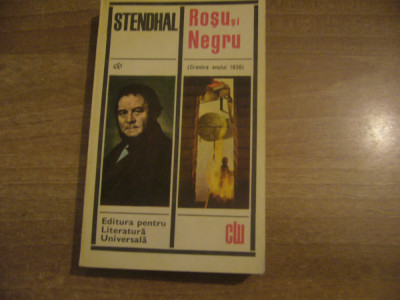Stendhal - Rosu si negru foto