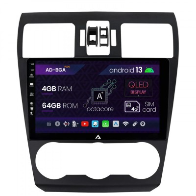 Navigatie Subaru Forester (2012-2018), Android 13, A-Octacore 4GB RAM + 64GB ROM, 9 Inch - AD-BGA9004+AD-BGRKIT334 foto